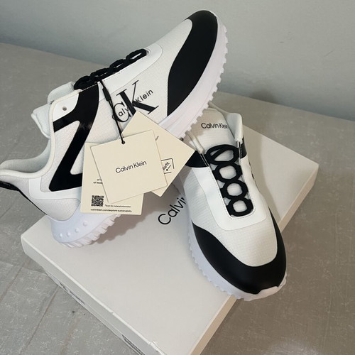 Calvin Klein Sneakers new, size 40, black and white
