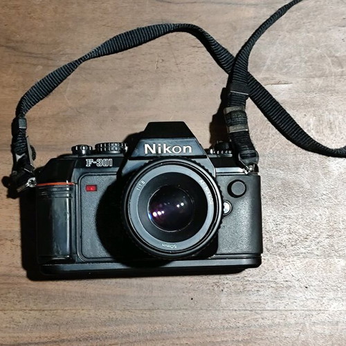 Nikon F 301 camera used