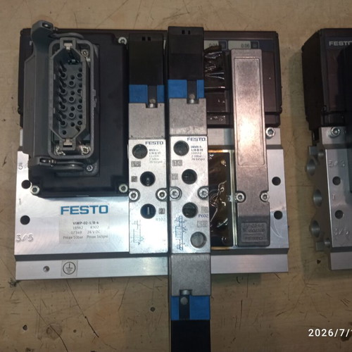 Festo Pneumatic Islands set of 2 islands and 6 fittings, new