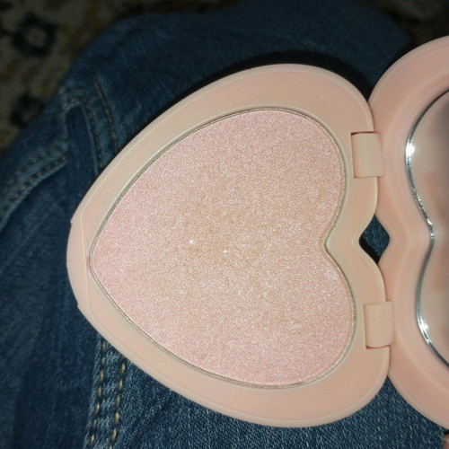 ColourPop pressed powder highlighter like new, limited edition Heart of Gold