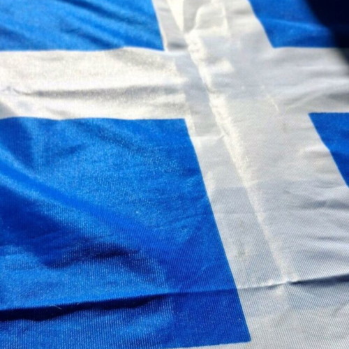 Greek Flag Alfa Sym 65×100 cm like new