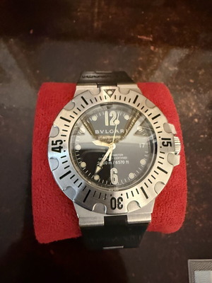 Bvlgari Diagono 2000m 42mm ανδρικό ρολόι, αυτόματο