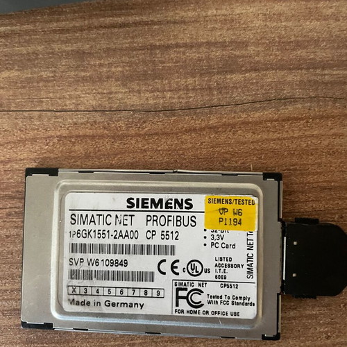 Siemens Simatic Net CP 5512 communication processor like new