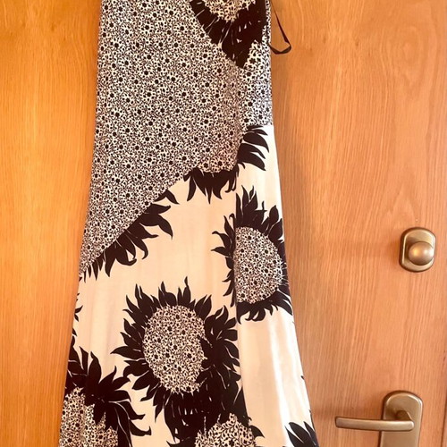 Warehouse asymmetrical dress Small like new, midi summer