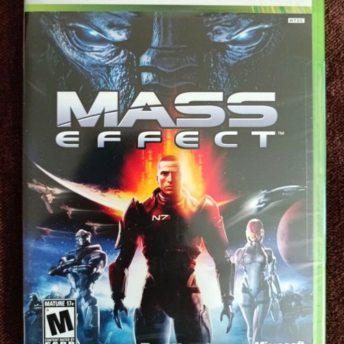 Mass Effect Xbox 360 game new, factory sealed first print 2007