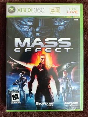 Mass Effect παιχνίδι Xbox 360 καινούργιο, εργοστασιακά σφραγισμένο πρώτη έκδοση 2007