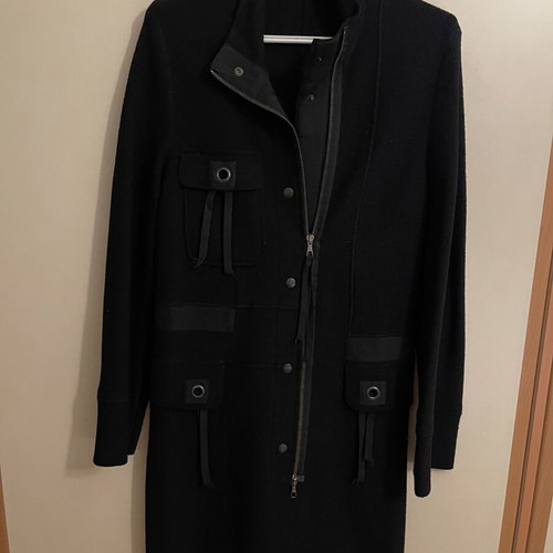 Wool coat Oak like new, black, size M
