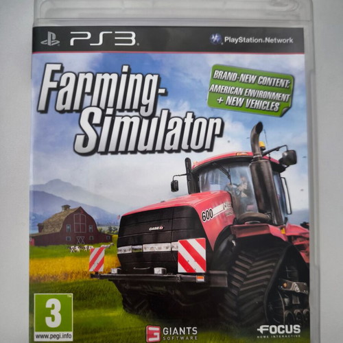 Farming Simulator 13 PS3 game like new