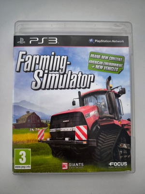 Farming Simulator 13 PS3 game like new