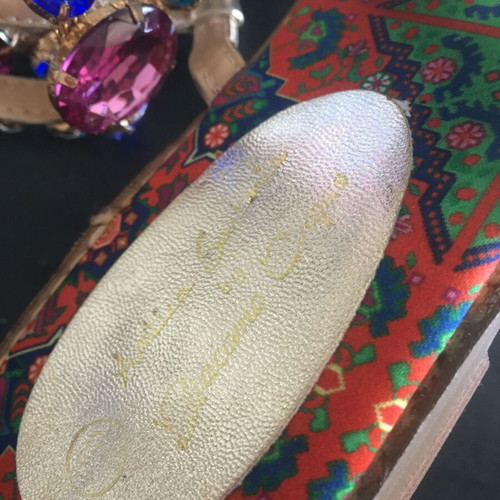Antica Sartoria sandals size 38 like new with leather and decorative details