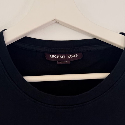 Michael Kors T-shirt New York, 100% βαμβάκι, μαύρο, μέγεθος XL