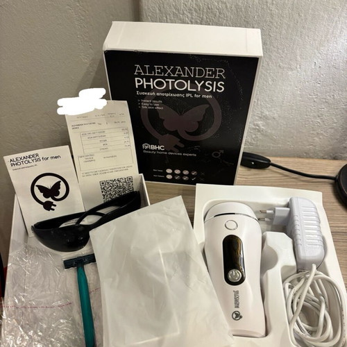 Alexander Photolysis IPL hair removal device like new with manual