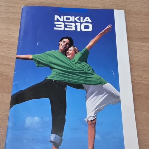 Nokia 3310 Greek instruction manual like new