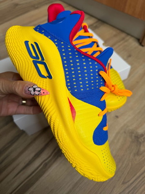 Under Armour Curry 4 Low Flotro Blue sneakers new, sports