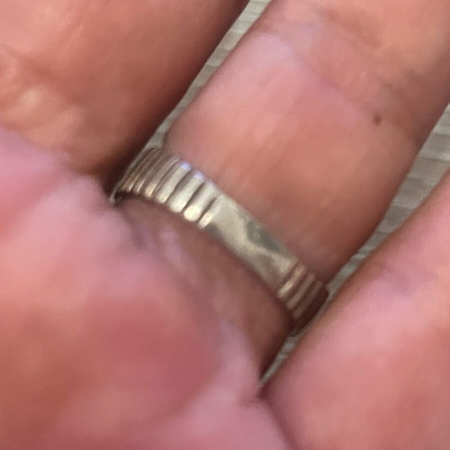 Ring Asimochryso 925 585 used, size 54
