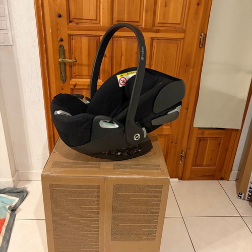 Cybex Platinum Cloud T i-Size car seat used Sepia Black