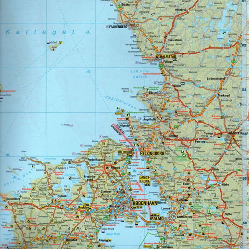 Bic Road Atlas Europe 2014 used, spiral edition