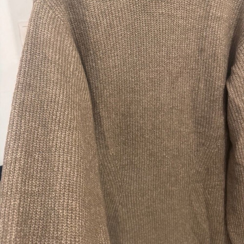 H&M knitted dress like new, beige, size Large