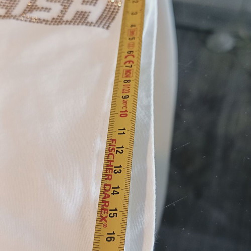 Relish short-sleeve summer blouse new, size S, white
