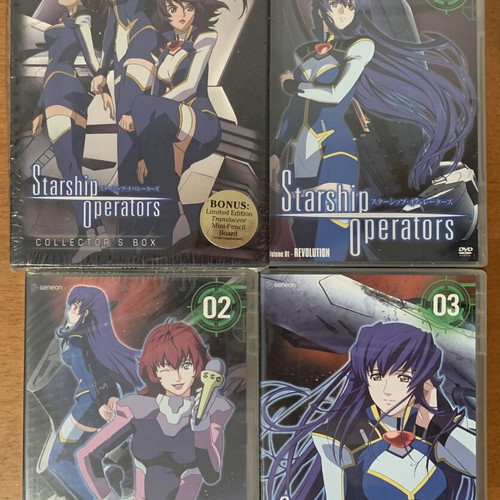 Starship Operators DVD Limited Edition Collectors Box Set New, Anime Manga