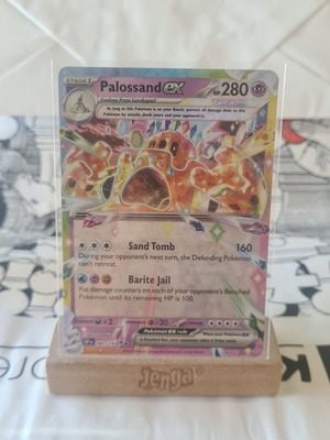 Palossand ex Pokémon card new, Double Rare 091/191 Surging Sparks