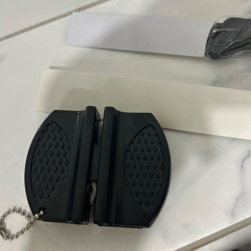 Set of 2 new Swiss knives with sharpener