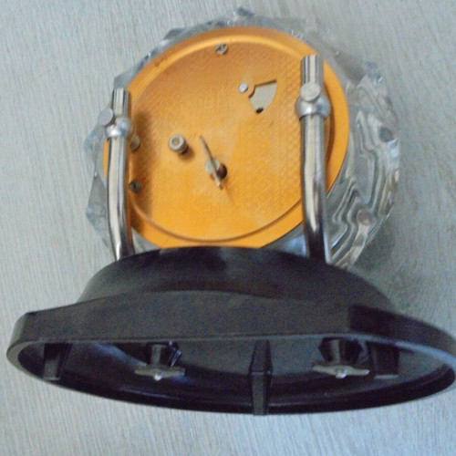 Mayak Soviet Vintage Table Clock Mechanical Used