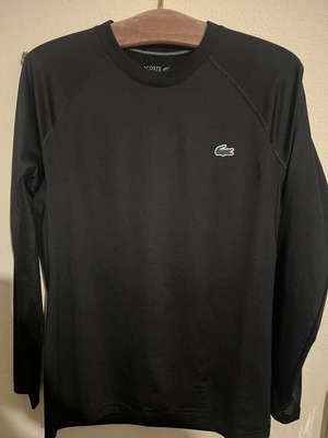 Lacoste Sport black shirt size M like new, worn twice