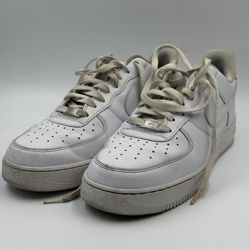 Nike Air Force 1 '07 Low sneakers used, white EU 46