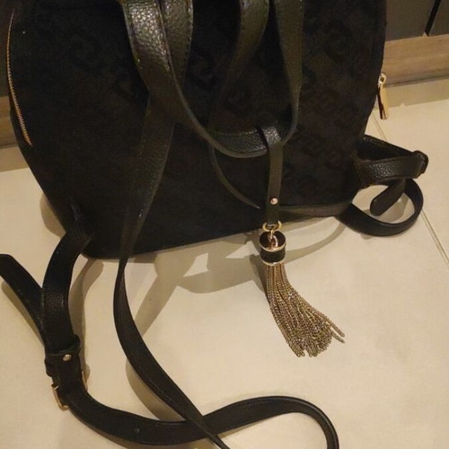 Liu Jo backpack black with gold details, like new
