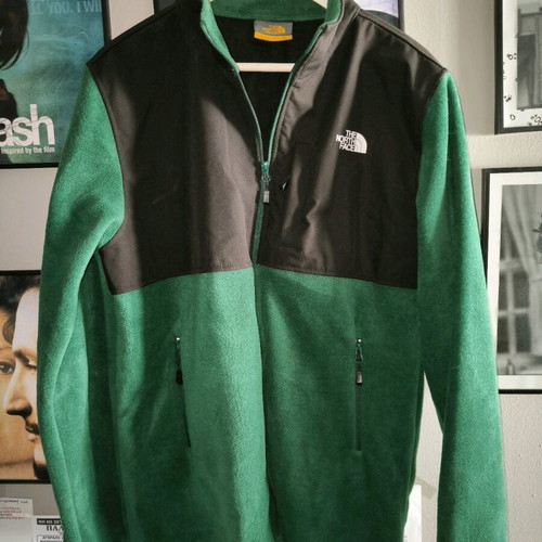 The North Face jacket-fleece like new, green, XXL