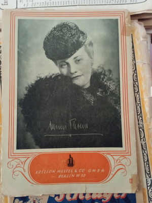 Mimi Thoma singt 16-page sheet music 1943 used