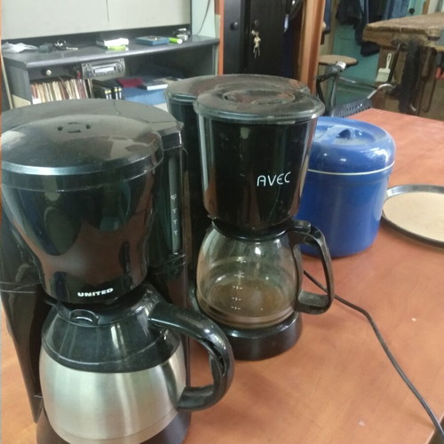 French coffee machines like new, set of 2