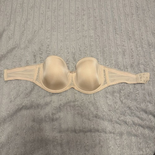 Strapless bra Triumph 75D used, beige