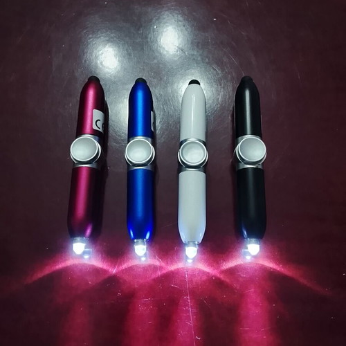Pen flashlights set of 4 new, red blue white black