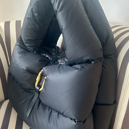 Moncler tote bag like new, black