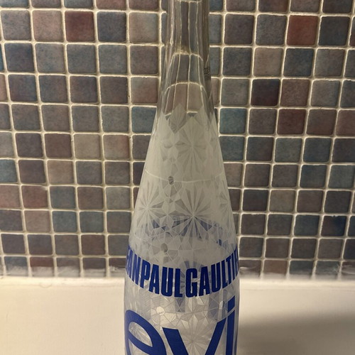 Evian Jean Paul Gaultier Collectible Empty 1 Liter Bottle