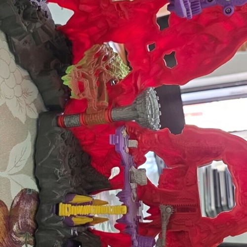 Mighty Max Skull Mountain Playset used