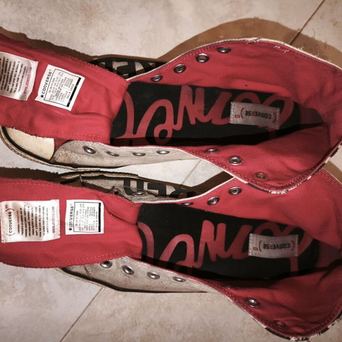 Converse All Star 1HUND(RED) used sneakers size 44.5