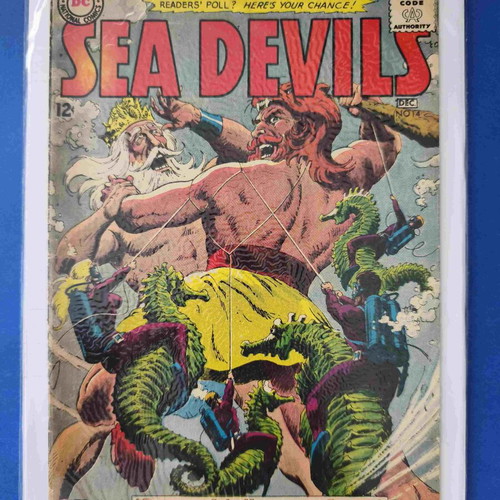 Sea Devils 14 comic book used, English