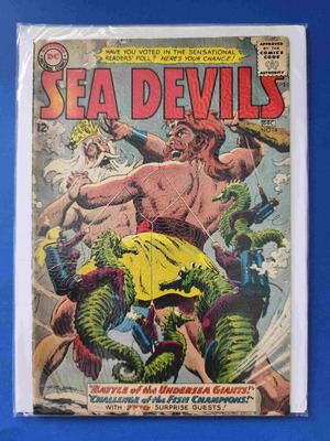 Sea Devils 14 κόμικ μεταχειρισμένο, αγγλικό