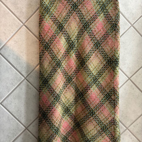 Maxi skirt Emanuel Ungaro like new, wool plaid pattern