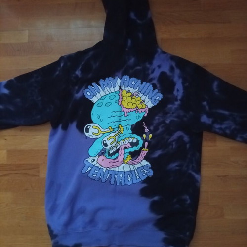 Sponge Bob Hoodie like new, size M/L, multicolor purple