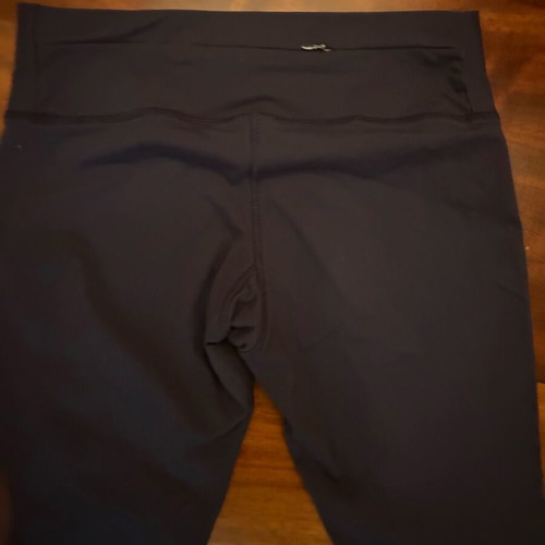 USA PRO women's sportswear set like new, size S/XS, blue and purple tops, blue 3/4 leggings