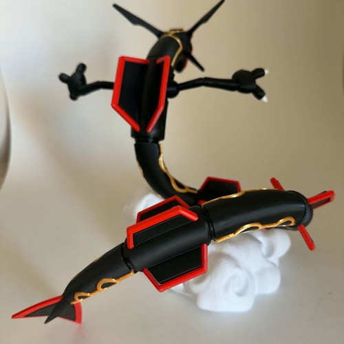 Pokemon Rayquaza 3D Printed Miniature like new