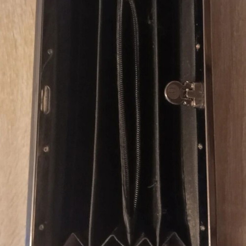 Wallet like new, white and blue