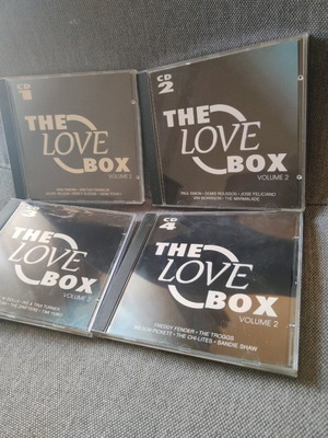 The Love Box CD used, good condition, set of 4