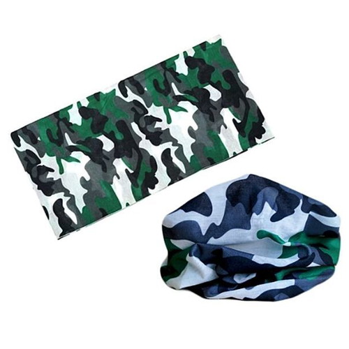 Bandana face mask camouflage #1 new polyester