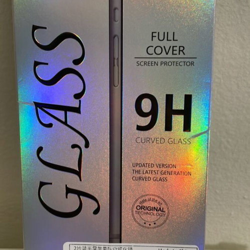 Screen protector glass for iPhone 13 new, black privacy