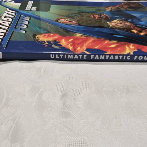 Ultimate Fantastic Four Vol 7 God War Marvel TPB used signed copy
